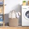 Woven Laundry Basket for Clothes, 65L Large Rectangle Laundry Hampers, Nursery Storage Basket for Toys, Tall Dirty Clothes Hamper for Bedroom Aesthetic, Bathroom, Laundry Room